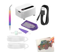 Artistic Painting Drill Pen | Rechargeable Paint Drill Powerful Suction - Lightweight Device with Rechargeable Battery for