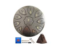 Artistic Percussion Piece Portable 6 Inch Steel Tongues Drum for Decorative Display and Relaxation Easyly to Learn Drum