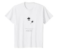 Artistic Phantom: Beret-Wearing Specter with Palette T-Shirt, Kids, White, 2 Years
