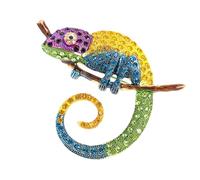 Artistic Pin Brooch Alloy Design Lapel with Elaborate 4 Colors Optional Portable Chest Decoration Colorful Artistic Lapel Corsage Trendy Jewelry Alloy, Einheitsgröße, As described