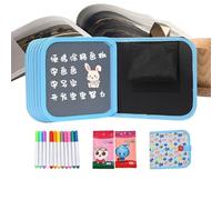 Artistic Practice Notebook - Waterproof Pages, Fourteen Sheet Drawing Book, Smooth Writing Paint, Lightweight Block Design | Smart Solution for Travel, the C