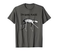 Artistic Rat Long Legged Mouse I'm Going Places T-Shirt