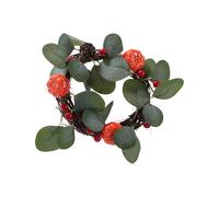 Artistic Rattans Pinecones Wreath Decorative Piece for Space Enhancement Seasonal Wreath Decoration