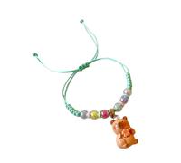 Artistic Resin Capybaras Charm Handwoven Cord Present For Youthful Trendsetters And Art Lovers Cute Animal Accessories