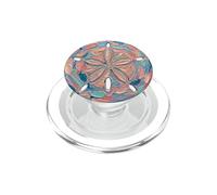 Artistic Sand Dollar Coastal Beach Fisherman Core PopSockets PopGrip for MagSafe