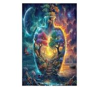 Artistic Scenery 1000 Piece Jigsaw Puzzle for Adults Teens Imagining Space Jigsaw Post Exam Relaxation Challenging Design Great Gift for Students Stress Reliever 1000 PCS