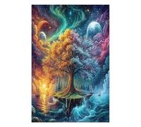 Artistic Scenery 1000 Piece Jigsaw Puzzle Pack Imagining Space Teens Beginners Cognitive Development Puzzle Fans Group Play Anniversary Recycled Cardboard 1000 PCS
