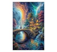 Artistic Scenery 1000 Piece Jigsaw Puzzle Pack Imagining Space Teens Beginners Cognitive Development Puzzle Fans Group Play Anniversary Premium Cardboard 1000 PCS