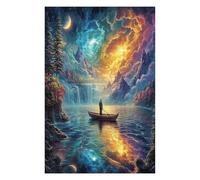 Artistic Scenery 1000 Piece Pack DIY Jigsaw Puzzle Imagining Space Collectors Cognitive Development Educational Decorative Puzzle Gifts for Adults Recycled Cardboard 1000 PCS