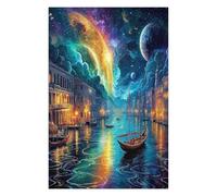 Artistic Scenery 1000 Piece Pack DIY Jigsaw Puzzle Imagining Space Collectors Cognitive Development Educational Decorative Puzzle Gifts for Adults Rigid Cardboard 1000 PCS