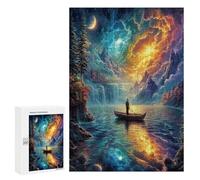 Artistic Scenery 300 Piece Jigsaw Puzzles Adults Kids Imagining Space Jigsaws Post-Work Relaxation Tool Challenging Friends Family Decor 300 PCS