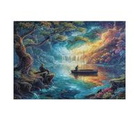 Artistic Scenery 300 Piece Pack DIY Jigsaw Puzzle Imagining Space Collectors Cognitive Development Educational Decorative Puzzle Gifts for Adults High-grade Cardboard 300 PCS