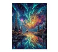 Artistic Scenery 500 Piece Jigsaw Puzzle for Adults Teens Imagining Space Jigsaw Post Retirement Leisure Challenging Puzzle Great Gift for Seniors Stress Reliever 500 PCS