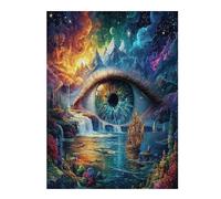 Artistic Scenery 500 Piece Jigsaw Puzzle for All Ages Imagining Space Jigsaw Festive Gift Idea Family Bonding Activity Whimsical Design Stress Relief Home Decor 500 PCS