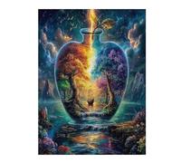 Artistic Scenery 500 Piece Jigsaw Puzzle Pack Imagining Space Teens Beginners Cognitive Development Puzzle Fans Group Play Anniversary Thick Cardboard 500 PCS