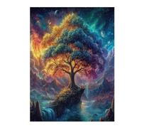 Artistic Scenery 500 Piece Jigsaw Puzzle Pack Imagining Space Teens Beginners Cognitive Development Puzzle Fans Group Play Anniversary Recycled Cardboard 500 PCS