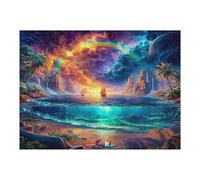Artistic Scenery 500 Piece Pack DIY Jigsaw Puzzle Imagining Space Collectors Cognitive Development Educational Decorative Puzzle Gifts for Adults High-grade Cardboard 500 PCS