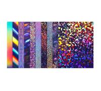 Artistic Shimmering Cardstock Reflective Craft Paper Perfect for Enhancing Scrapbooks Journals and Homemade Card Making Kids Art Paper Sheets
