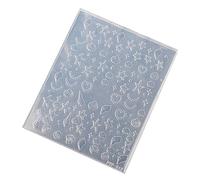 Artistic Silicone Nails Stamp Mold for Crafting Dimensional Cranes Patterns Nails Art Creation Jewelry Embossed Nail Charm Silicone Molds