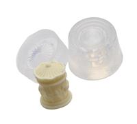 Artistic Silicone Set for Creating Miniature Vintage Jars Using Clay or Resin Materials Baking Clay