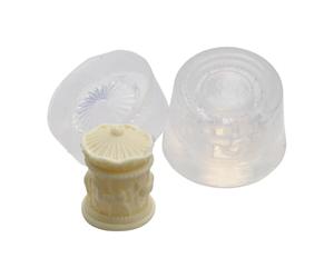 Artistic Silicone Set for Creating Miniature Vintage Jars Using Clay or Resin Materials Craft Making