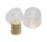 Artistic Silicone Set for Creating Miniature Vintage Jars Using Clay or Resin Materials Tiny Retro Silicone