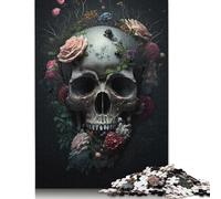 Artistic Skeleton Puzzle for Adults And Teenagers 1000 Pieces Paper Puzzles for Adults Puzzles for Teenagers Age 12 Years Up 1000pcs (38x26cm)
