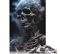 Artistic Skull 1000 Pieces Puzzles Paper Puzzle for Teenager Funny Jigsaw Puzzles 1000pcs (38x26cm)