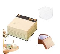 Artistic Sticky Notes with Notepad,Artistic Sticky Notes - with Creative Artistic Pads in Tree House Shape | Cushion Sticky Notes Notepad