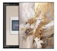 Artistic Switchboard Cover Panel, Wall-Mounted Decorative Electrical Box Enclosure, Push-Pull Mechanism Utility Box Screen
