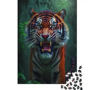 Artistic Tiger Puzzles for Adults 1000 Piece Puzzle for Teenager Age 12 Years Up Christmas Eve Gifts 1000pcs (38x26cm)