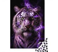 Artistic Tiger Puzzles for Adults 1000 Pieces Puzzle for Adults And Teenager Family Game 1000pcs (75x50cm)
