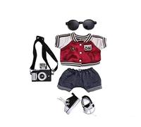 Artistic Training Equipment, Clothing for Dolls (No Doll), Handmade Clothing for Dolls, Outfits for 17 cm, Collectibles, Stylish, for Holidays, Crafts for Children, 4-6 (Black, 11 x 4 x 4 cm)
