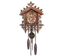 Artistic Vintage Handcraft Cuckoo Clock Tree House Swing Wall Clock for Living Room and Office Decoration (CML-002)