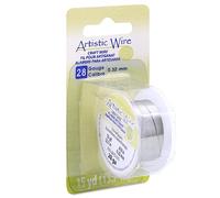 Artistic Wire 28-Gauge Tinned Copper Wire, 15-Yards by Beadalon