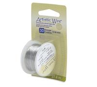 Artistic Wire, 30 Gauge Stainless Steel Craft Wire, 30 yd