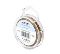 Artistic Wire 51 mm Tarnish Resistant Copper Craft Wire, Antique Brass Color, 18.2 m, 24 Gauge, 20 yd