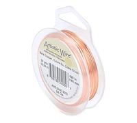 Artistic Wire Tarnish Resistant Colored Copper Craft Wire, Aqua, 24 Gauge, 20 yd