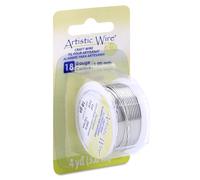 Artistic Wire Beadalon, 18 gauge, Tinned Copper, 4 yd (3.7 m) Craft wire
