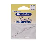 Artistic Wire Beadalon Bead Bumper White, 50-Piece