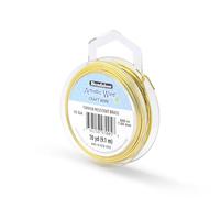 Artistic Wire Tarnish Resistant Brass Craft Wire, Gold, 18 Gauge / 10 yd