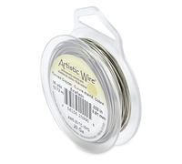 Artistic Wire Tarnish Resistant Craft Wire, Tinned Copper (Silver Color), 20 Gauge, 15 yd