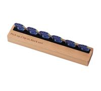 Artistic Wooden Pick Storage Case Wood Guitars Pick Organizers Display Holder Guitar Stand Clamp Accessories Stand Clamps
