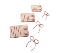 Artistics Clay Bowknot Shaping Tool with Line Guide for Earring Pendant Creation Using Sturdy Polylactic Acid Clay Earring Set with Shaping Assistant Bowknot Template