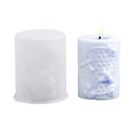 Artistics Hexagonal Embossed Silicone for Soap Crafting Beginners Cylinder Making Silicone