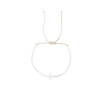 Artistics Multicolor Crosses Bead Sturdy Alloy Mixed Materials For Long Time Comfortable Wear Adjustable Fit Artistic Women's Fashion Jewelry