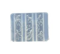 Artistics Silicone Nails Casting with Oceanics Pattern Process for Decorative Jewelry Art Silicone