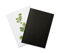 ARTISTIK Black A3 Sketchbook with Soft Cover - 40-Pages Staple-Bound Sketch Book with 165 GSM White Cartridge Paper & Drawing Pad for Mixed Media Use (Pack of 2)