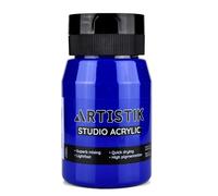 ARTISTIK Studio Acrylic Paint 500mL Ultramarine High-Pigment Matte Finish