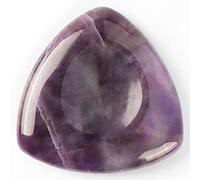 Artistone Amethyst Crystal Thumb Worry Stones Chakra Healing Crystals Stones for Anxiety Stress Relief Meditation Massage Home Decor